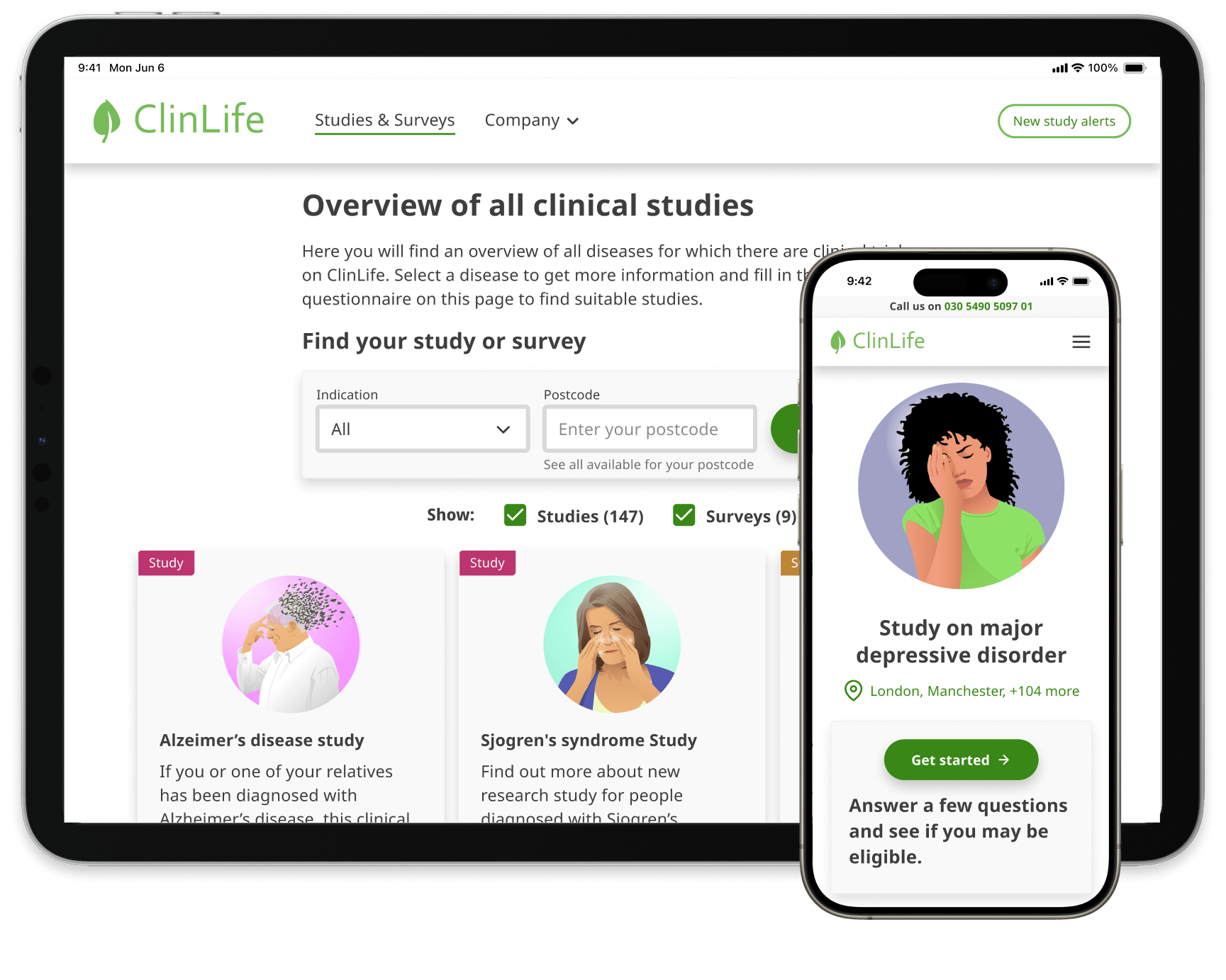 Уебсайт на ClinLife - алтернативен текст